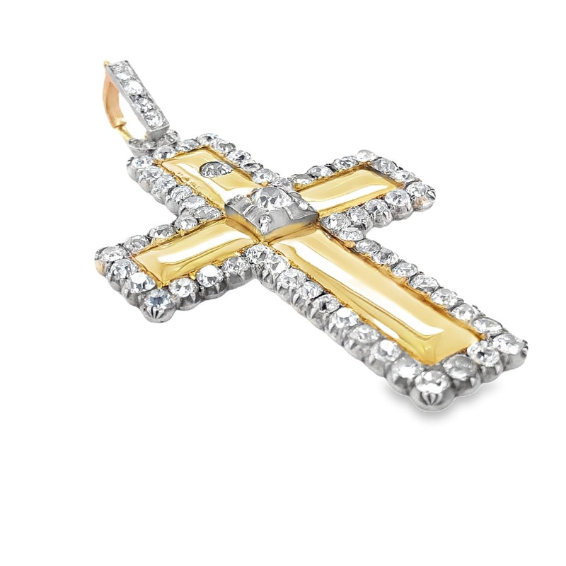 Anhänger Diamant - Altschliff Gold 585/14k