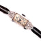 Damenuhr Art Deco Achtkant Diamant 750-18k Weißgold