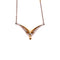 Collier Brillant Platin 950 + Gold 750