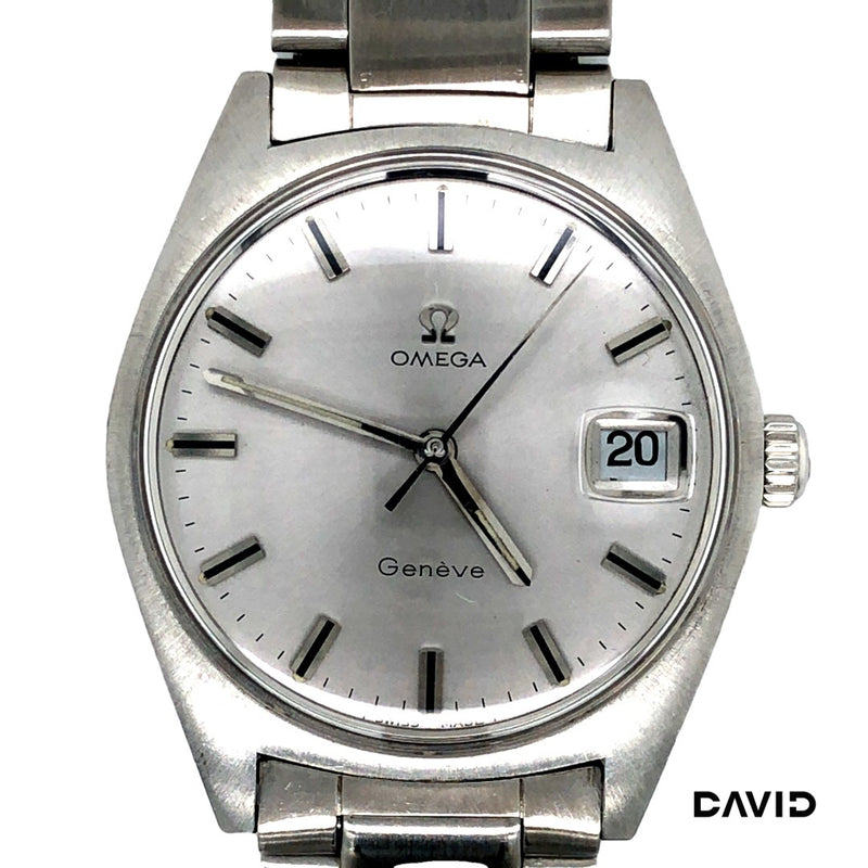 Omega Geneve 36 Stahl