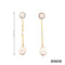 Ohrhänger Diamanten & Perlen Gold 750/18k
