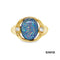 Ring Diamanten/Opal Gold 8k