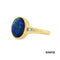 Ring Brillant & Opal Gold 18k