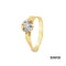 Ring Brillant Gold 14k Bicolor