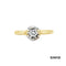 Ring Brillant Gold 14k Bicolor