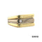 Ring Brillant Gold 14k Bicolor