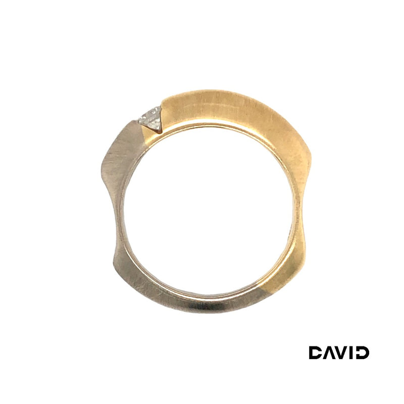 Ring Brillant Gold 14k Bicolor