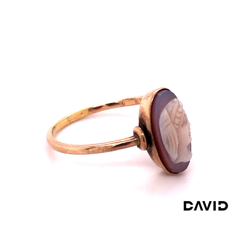 Ring mit Gemme Gold 750/18k