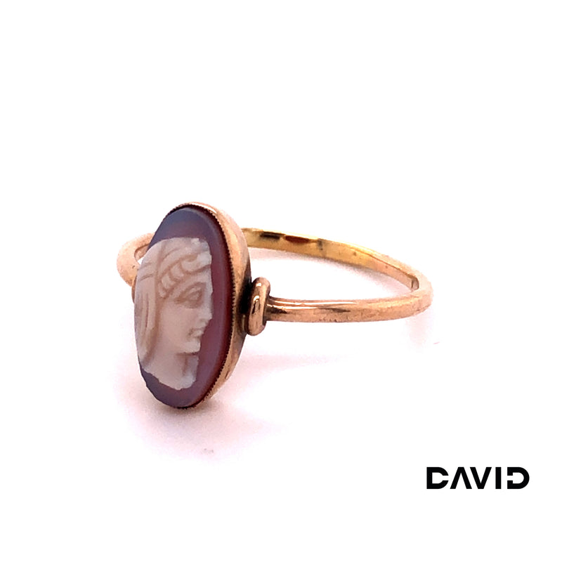 Ring mit Gemme Gold 750/18k