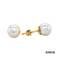 Ohrstecker Perle Gold 18k