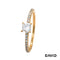 Ring Wempe Diamant Princess- Cut Gold 750/18k