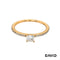 Ring Wempe Diamant Princess- Cut Gold 750/18k
