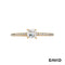Ring Wempe Diamant Princess- Cut Gold 750/18k