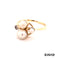 Ring mit Perle Perlen mit Diamant Gold 585/14k