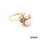 Ring mit Perle Perlen mit Diamant Gold 585/14k