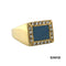 Ring Brill./Lagenachat Gold 585/14k