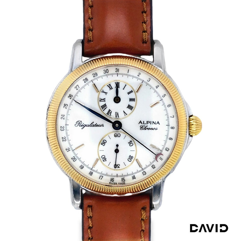 Alpina Regulator 40 Stahl/Gold