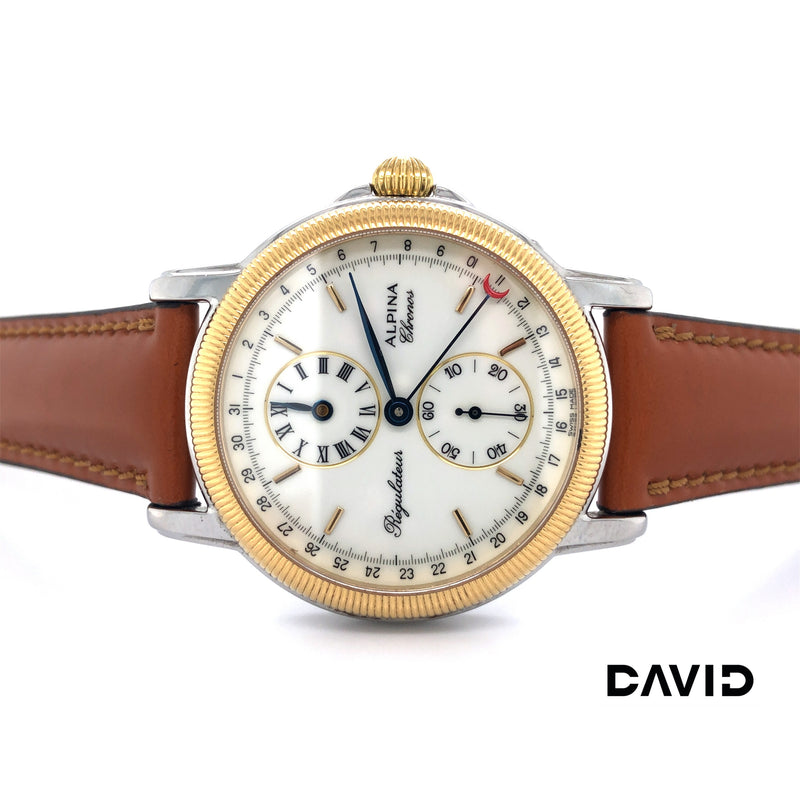 Alpina Regulator 40 Stahl/Gold