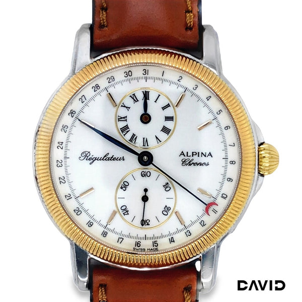 Alpina Regulator 40 Stahl/Gold