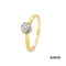 Ring Diamant Altschliff Gold 14k