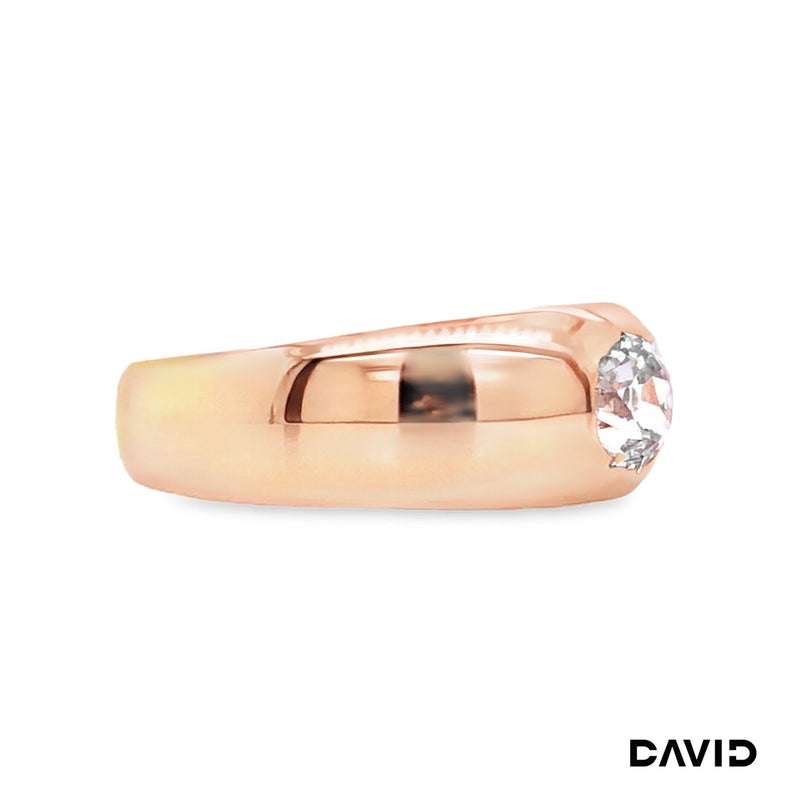 Ring Diamant - Altschliff 14k Roségold