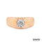 Ring Diamant - Altschliff 14k Roségold