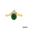 Ring Brill/Jade Gold 585/14k