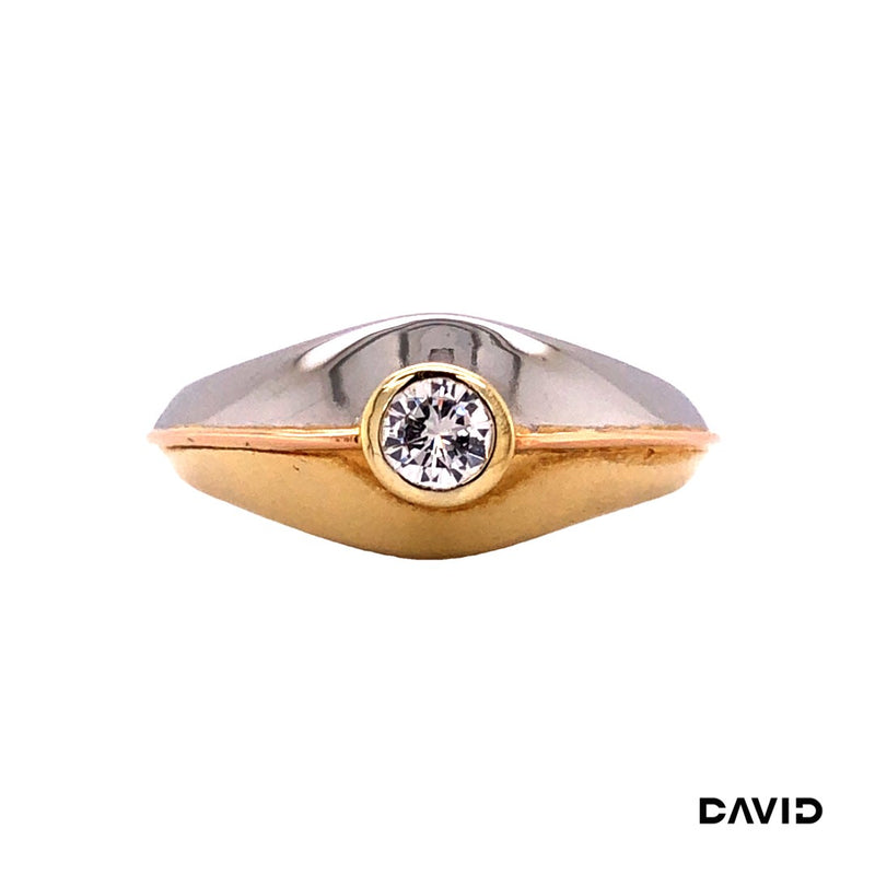 Ring Brillant Gold 18k Bicolor