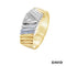 Ring Brillant Gold 14k Bicolor