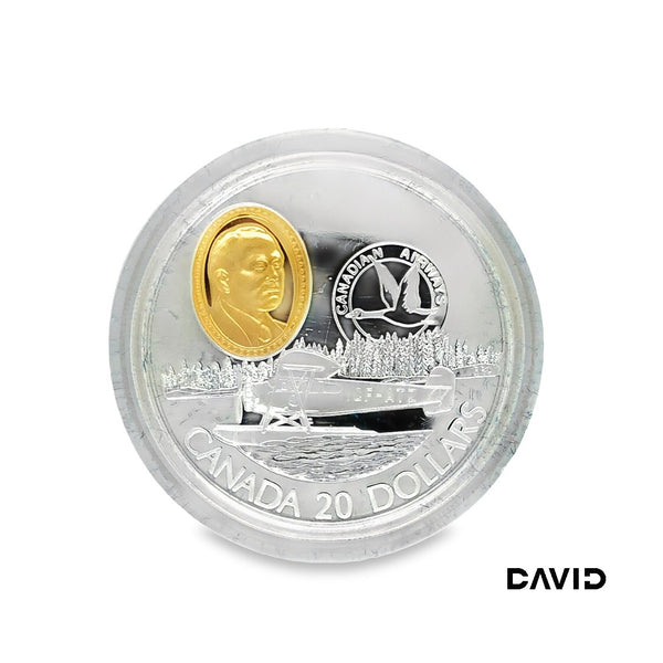 20 Dollar Canada Silber s925