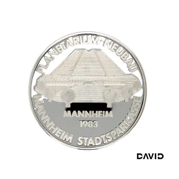 Silbermedaille "Mannheim" Silber s999