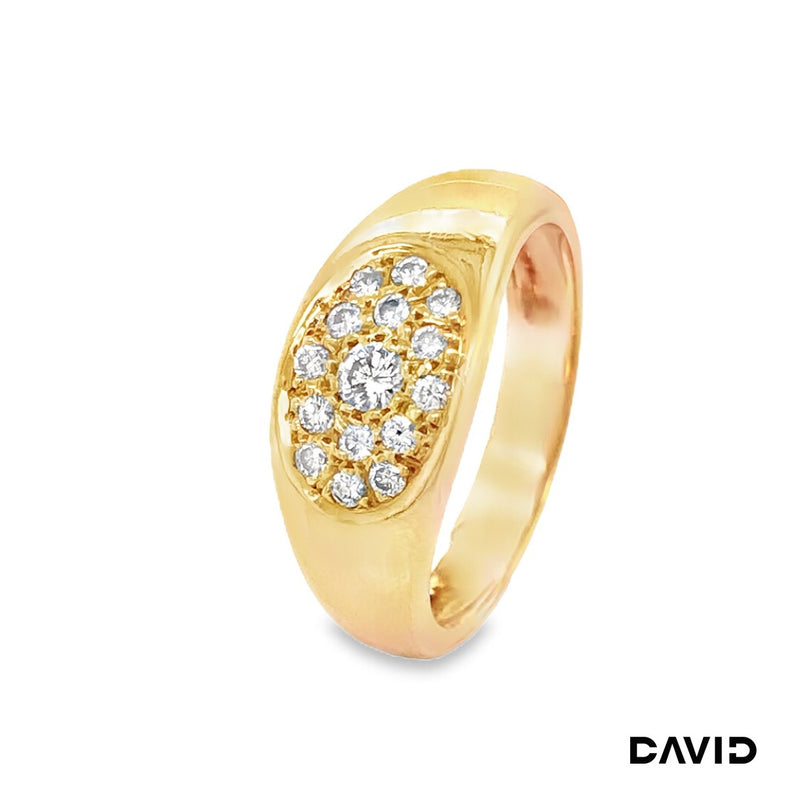 Ring Brillanten Gold 750/18k