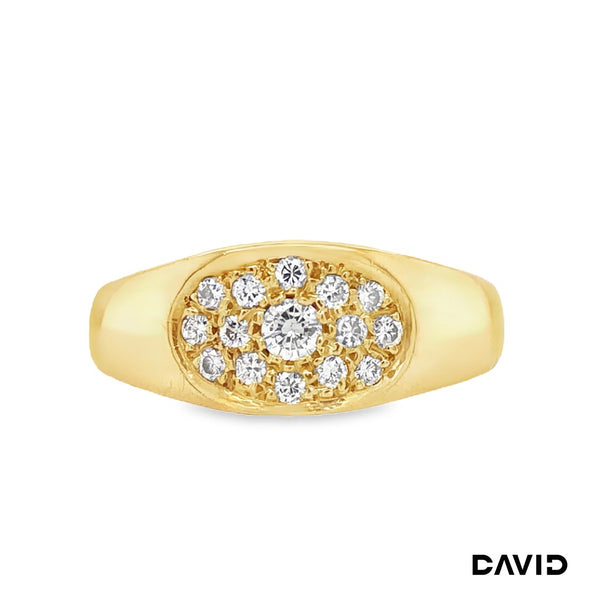 Ring Brillanten Gold 750/18k