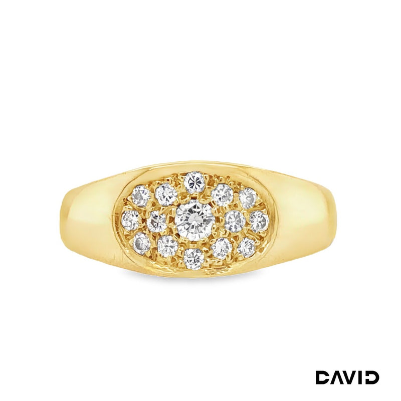 Ring Brillanten Gold 750/18k