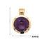 Anhänger Amethyst Gold 18k