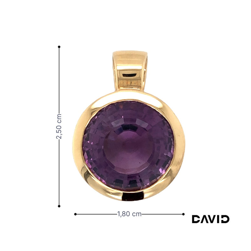 Anhänger Amethyst Gold 750/18k
