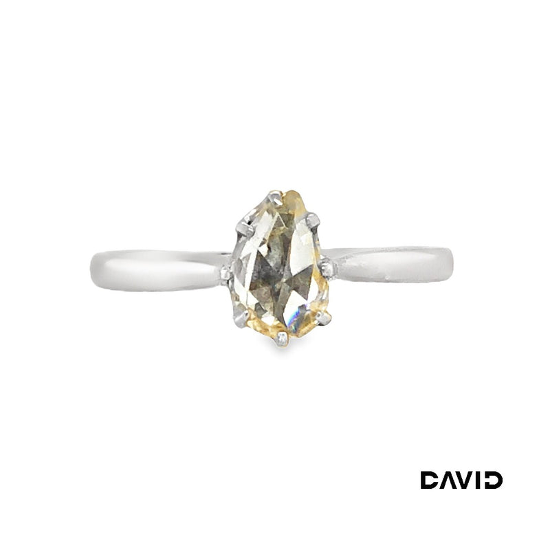 Ring Diamant Altschliff PT900