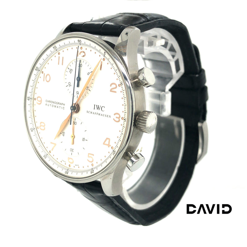 IWC Portugieser Chronograph 41 Edelstahl