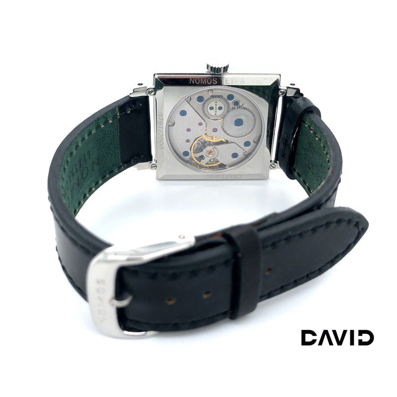 Nomos Glashütte Tetra 29 EXPO 2000 Edelstahl