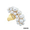 Ring Brillanten & Akoya Gold 750/18k