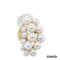 Ring Brillanten & Akoya Gold 750/18k