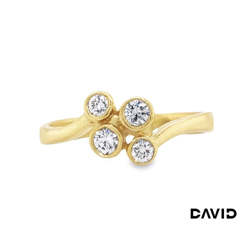 Ring Brillanten Gold 585/14k