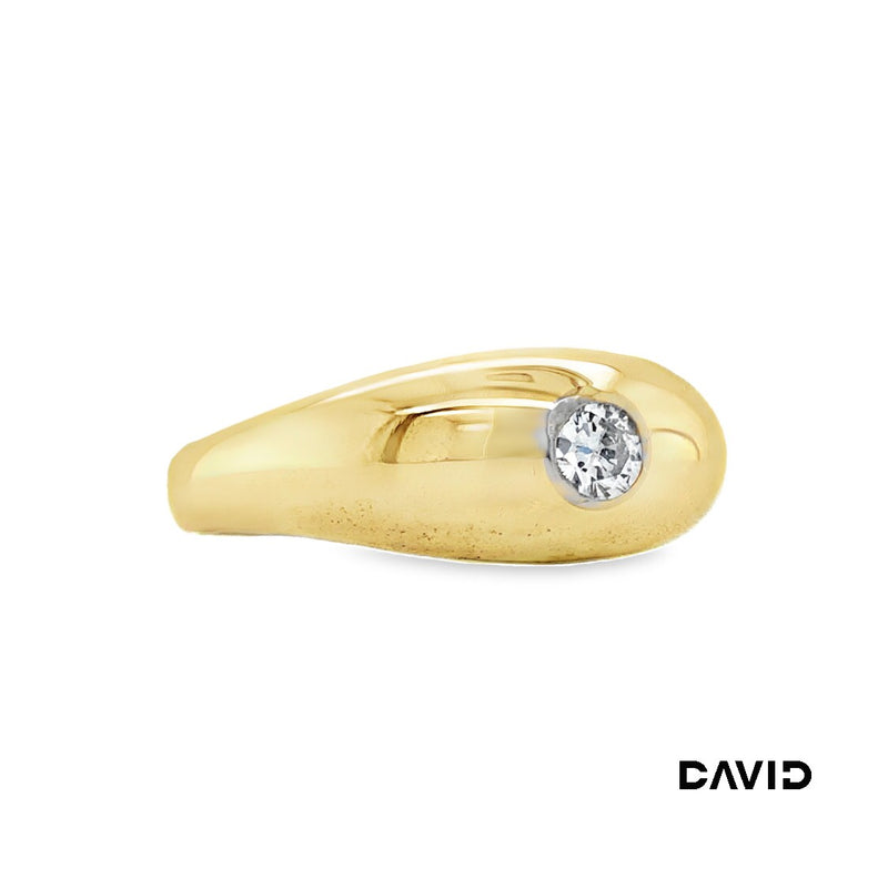 Ring mit Diamant Diamant Gold 585/14k