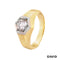 Ring Brillant Gold 14k Bicolor