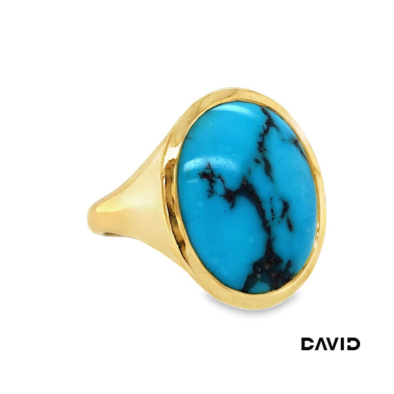 Ring Türkis Gold 750/18k