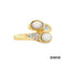 Ring Opal/Diamanten Gold 14k