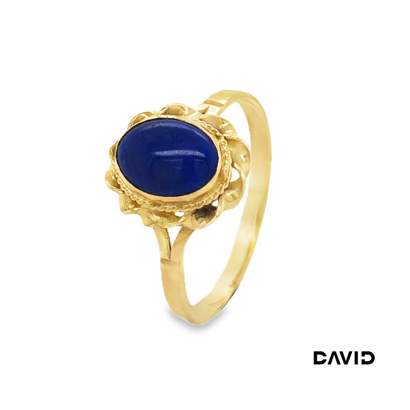 Ring Lapis Lazuli Gold 18k