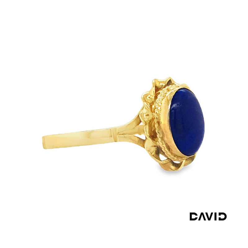 Ring Lapis Lazuli Gold 18k