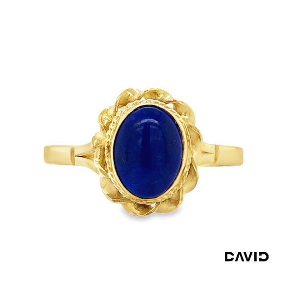 Ring Lapis Lazuli Gold 18k