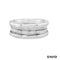 Ring "Bulgari" BZero 2Band 750-18k Weißgold
